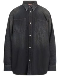 Acne Studios - Denim Outerwear Cotton - Lyst