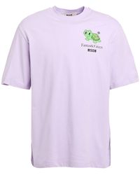 MSGM - T-shirt - Lyst