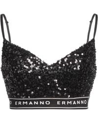ERMANNO FIRENZE - Top Polyester, Elastane - Lyst