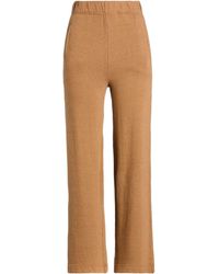 120% Lino - Camel Pants Cashmere, Modal, Wool - Lyst