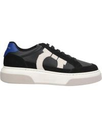 Ferragamo - Cassina Gancini Outline Low-Top Sneakers - Lyst