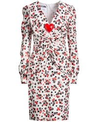 Moschino - Midi Dress Silk - Lyst