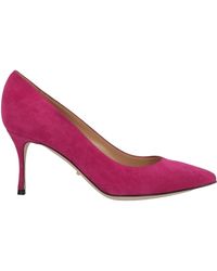Sergio Rossi - Fuchsia Pumps Soft Leather - Lyst