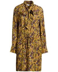 Attic And Barn - Mini Dress Viscose - Lyst