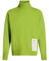 Amaranto - Turtleneck Wool, Cashmere - Lyst
