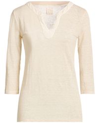120% Lino - T-Shirts - Lyst