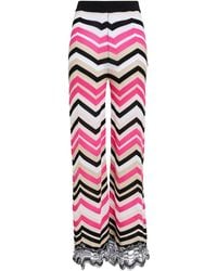 Jucca - Fuchsia Pants Cotton, Viscose, Polyamide, Polyester - Lyst