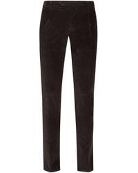 Lardini - Dark Pants Cotton, Modal, Elastane - Lyst