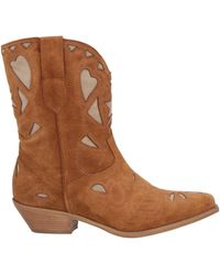 CURIOSITÉ - Ankle Boots Leather - Lyst