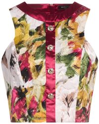 MARCIANO BY GUESS - Garnet Top Cotton, Viscose, Elastane - Lyst