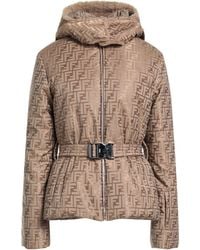 Fendi - Puffer Cotton, Polyamide, Polyurethane Resin, Lambskin - Lyst