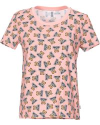 Moschino Teddy Bear Logo T-shirt - Pink