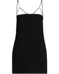 DSquared² - Mini Dress Polyester, Polyurethane Coated, Ovine Leather - Lyst