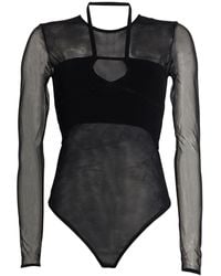 Dondup - Bodysuit Polyamide, Elastane, Viscose, Polyester - Lyst