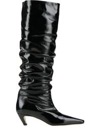 MSGM - Boot Leather - Lyst