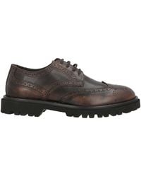 Antica Cuoieria - Lace-Up Shoes Leather - Lyst
