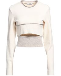 Rabanne - Sweater Hemp, Polyamide, Linen, Elastane, Cotton - Lyst