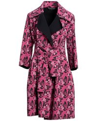 La Petite Robe Di Chiara Boni - Overcoat & Trench Coat - Lyst