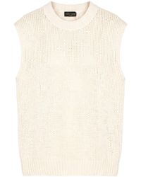 Roberto Collina - Ivory Sweater Cotton, Polyamide - Lyst