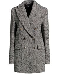 Liu Jo - Coat Cotton, Acrylic, Polyester, Wool - Lyst