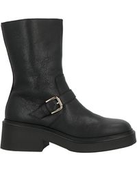 Pollini - Ankle Boots Goat Skin - Lyst