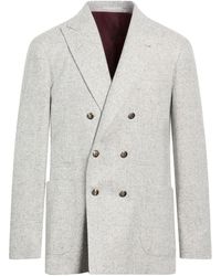 Brunello Cucinelli - Light Blazer Silk, Wool, Cashmere - Lyst