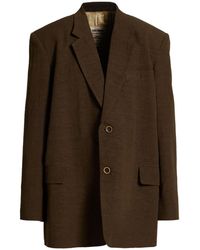 Uma Wang - Blazer Viscose, Linen - Lyst