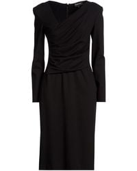 Emporio Armani - Mini Dress Viscose, Polyamide, Elastane - Lyst