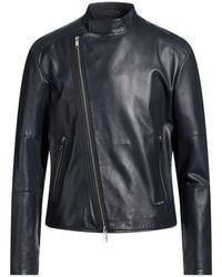 ARMANI EXCHANGE - Jacket Lambskin - Lyst