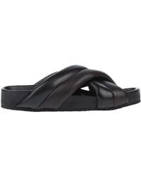 Jil Sander - Sandals Soft Leather - Lyst
