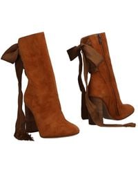 Chloé - Camel Ankle Boots Soft Leather - Lyst