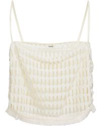 Suoli - Ivory Top Cotton, Polyamide - Lyst