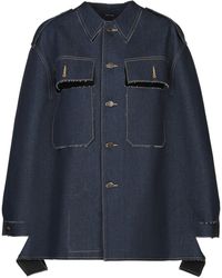 Maison Margiela Capes & Ponchos - Blue