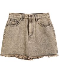 One Teaspoon - Denim Skirt - Lyst