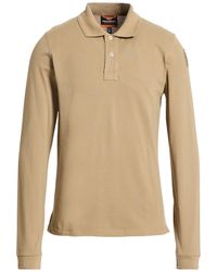 Parajumpers - Khaki Polo Shirt Cotton - Lyst