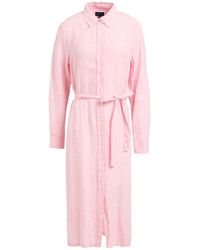 GANT - Midi-Kleid - Lyst