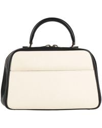 Valextra - Ivory Handbag Cow Leather - Lyst