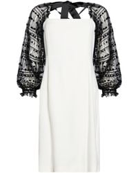 DOUBLE C - Mini Dress Polyester, Elastane, Polyamide - Lyst
