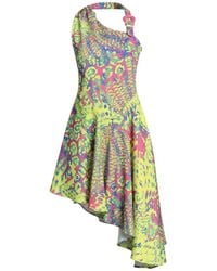 Versace Jeans Couture - Midi Dress Polyester - Lyst