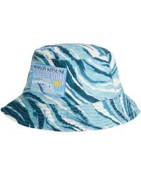 Maison Kitsuné - X Vilebrequin Light Hat Linen - Lyst