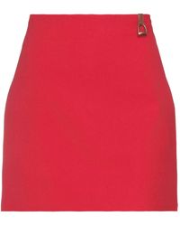 Polo Ralph Lauren Suede Mini Skirt in Brown | Lyst