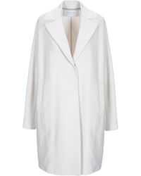 Harris Wharf London Gabardina - Blanco