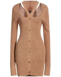 ANDREADAMO - Mini Dress Viscose, Polyester, Polyamide, Elastane - Lyst