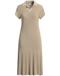 Burberry - Midi Dress - Lyst