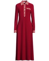 Maliparmi - Midi Dress Polyester, Elastane, Viscose - Lyst
