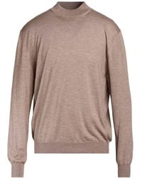 Lamberto Losani - Turtleneck Cashmere, Silk - Lyst