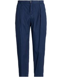 L.B.M. 1911 - Pants Linen, Cotton, Elastane - Lyst