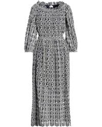 Clips More - Midi Dress Cotton - Lyst