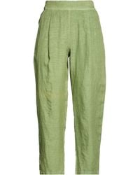 120% Lino - Pants - Lyst