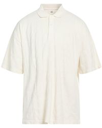 C.P. Company - Ivory Polo Shirt Cotton - Lyst